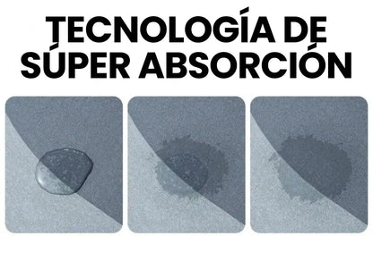 KIT TAPETES SUPER ABSORBENTES GRANDE+MEDIANO