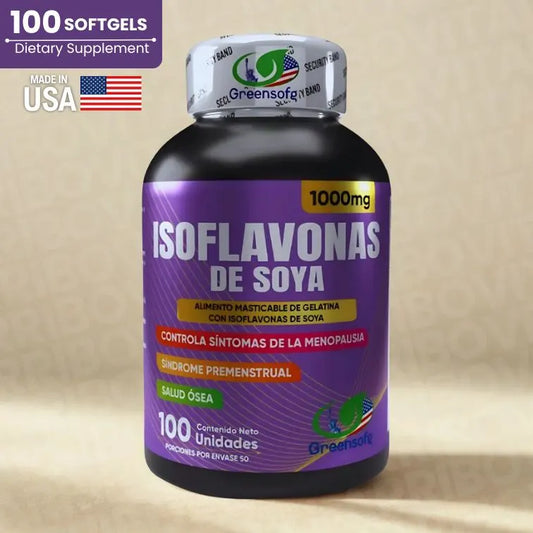40% de descuento🔥 Isoflavonas de Soya Fórmula Americana: alivia los síntomas de la menopausia de forma natural