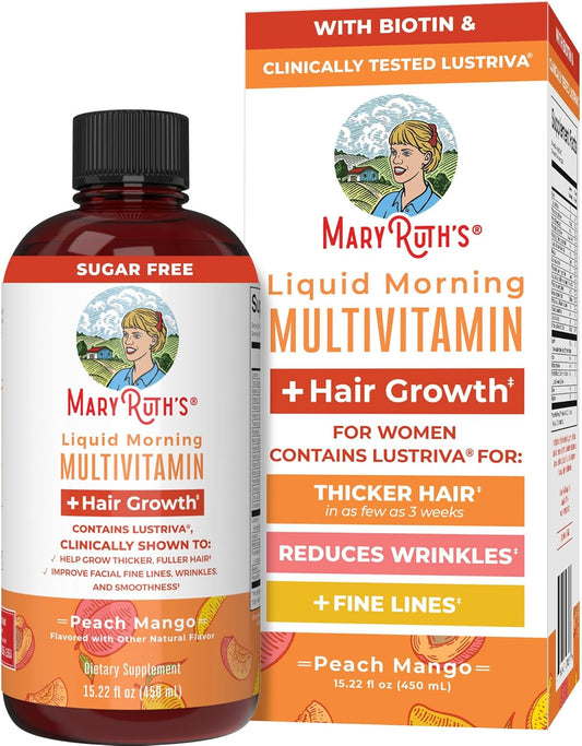 40% DE DESCUENTO 🔥 Mary Ruth´s® Hair Growth Liquid Multivitamin 887ml