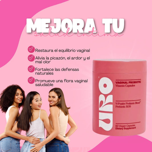 2x1🔥URO Vaginal Probiotic, recupera tu bienestar íntimo🌸