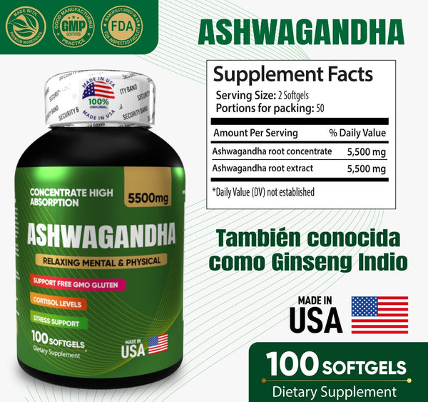 Ashwagandha Energía Natural